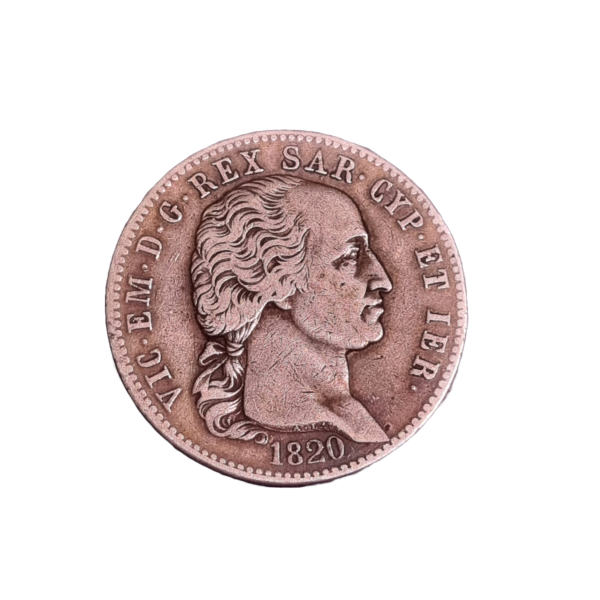 Italie Sardaigne - 5 Lire - 1820