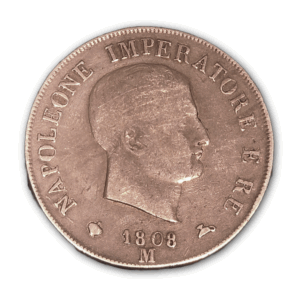 Italie - 5 Lire - 1808 - M