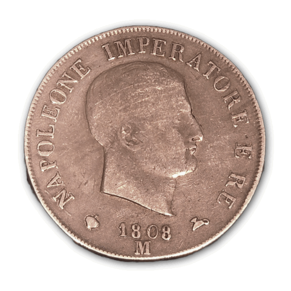 Italie - 5 Lire - 1808 - M