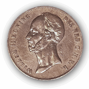 Pays-Bas - 2 Gulden 1/2 - 1848