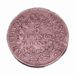 France - 5 Francs - An 5 - A